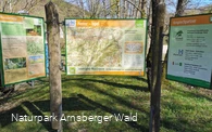 Tor zur Waldroute am Wanderparkplatz Hemer-Ispei