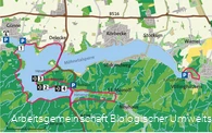 Karte Möhnesee