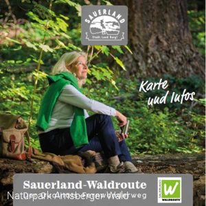 Faltplan Sauerland-Waldroute Titelbild